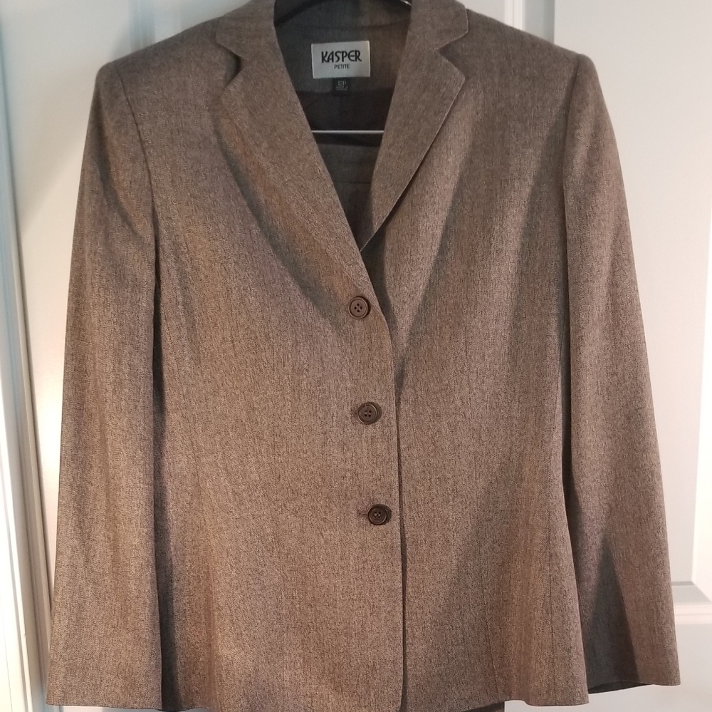 Fulliy lined suit jacket and slacks